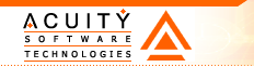 Acuity Software Technologies are developers of Standard Business Applications, Vertical Market and Bespoke/customised applications.